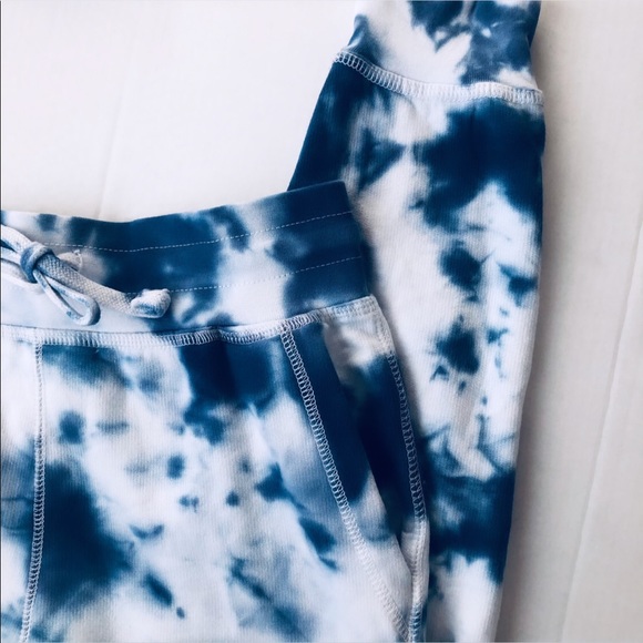 Tie Dye Navy Custom Joggers NEW - Picture 4 of 11